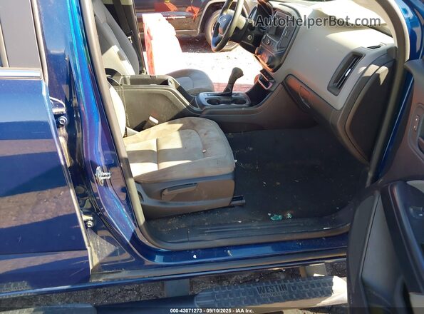 1GCGSBEN4L1109584 2020 CHEVROLET COLORADO Blue Вид салону спереду