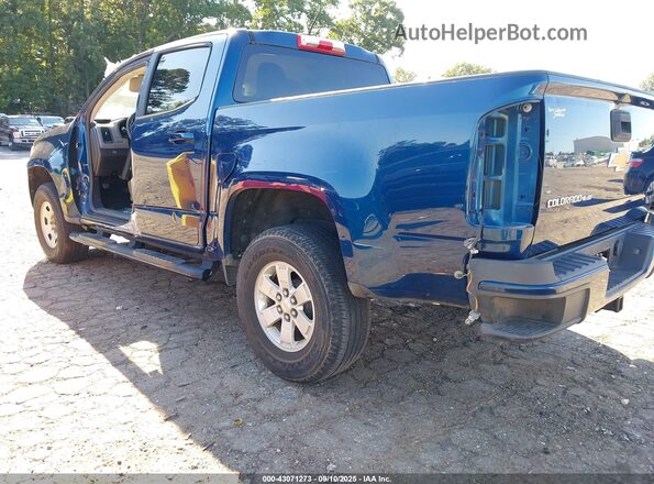 1GCGSBEN4L1109584 2020 CHEVROLET COLORADO Blue Задня ліва чверть