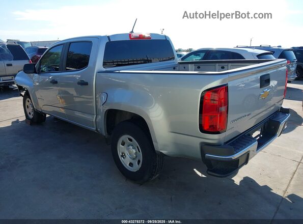 1GCGSBEN5L1152430 2020 CHEVROLET COLORADO Silver Trasero izquierdo