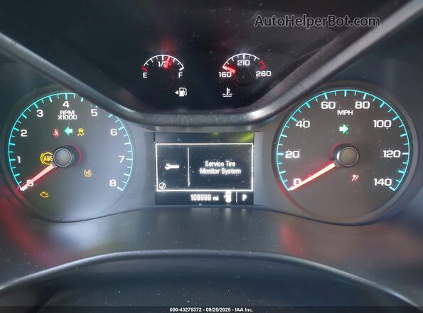 1GCGSBEN5L1152430 2020 CHEVROLET COLORADO Silver Vista de los asientos traseros