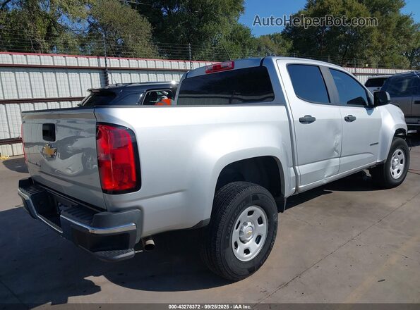 1GCGSBEN5L1152430 2020 CHEVROLET COLORADO Silver Trasero derecho