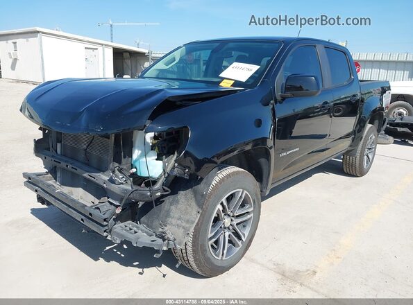 1GCGSBENXM1134782 2021 CHEVROLET COLORADO Black Przód lewy