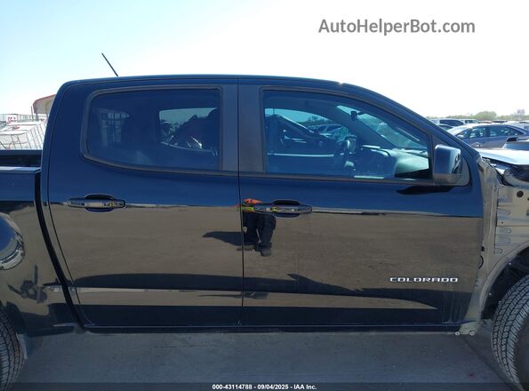 1GCGSBENXM1134782 2021 CHEVROLET COLORADO Black Widok wnętrza 360 stopni