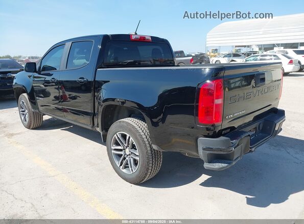 1GCGSBENXM1134782 2021 CHEVROLET COLORADO Black Tył lewy