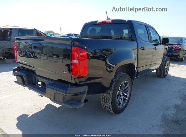 1GCGSBENXM1134782 2021 CHEVROLET COLORADO Black Tył prawy