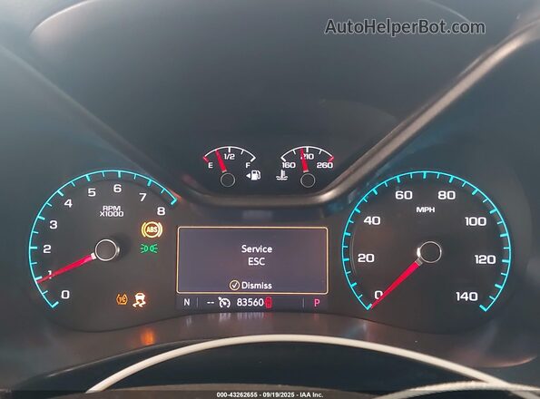 1GCGSCEA1L1240460 2020 CHEVROLET COLORADO Black Widok tylnych siedzeń