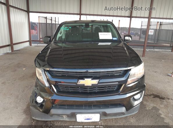 1GCGSCEA1L1240460 2020 CHEVROLET COLORADO Black Widok zestawu wskaźników