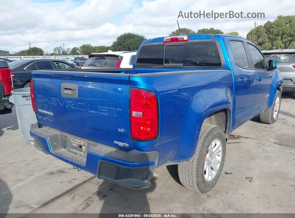 1GCGSCEA3N1177266 2022 CHEVROLET COLORADO Blue Trasero derecho