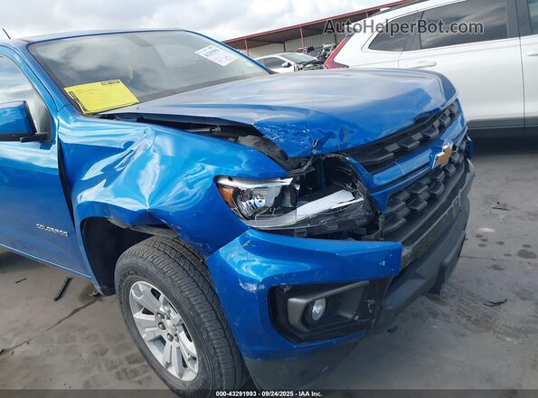 1GCGSCEA3N1177266 2022 CHEVROLET COLORADO Blue Vista frontal