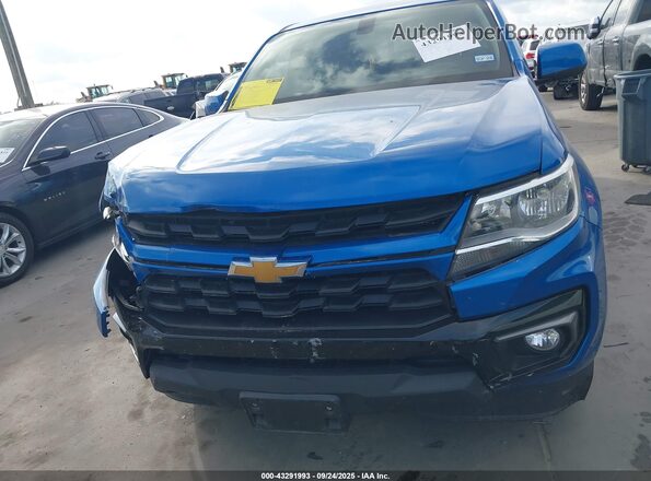 1GCGSCEA3N1177266 2022 CHEVROLET COLORADO Blue Vista del cuadro de instrumentos