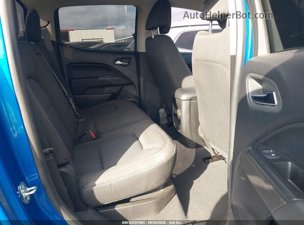 1GCGSCEA3N1177266 2022 CHEVROLET COLORADO Blue Vista de la etiqueta del VIN
