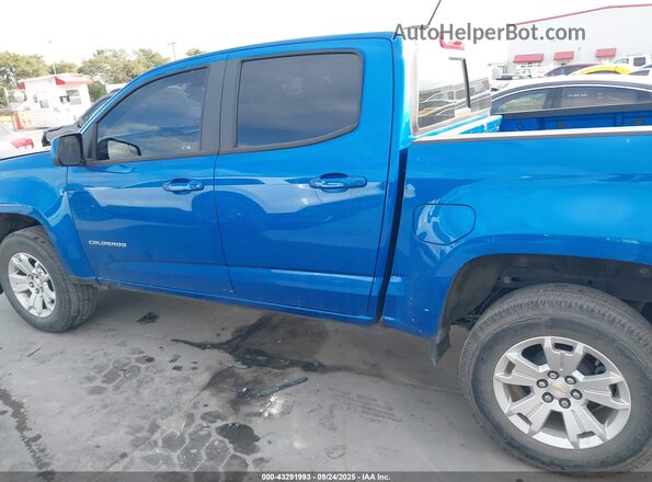 1GCGSCEA3N1177266 2022 CHEVROLET COLORADO Blue Vista interior de 360 grados