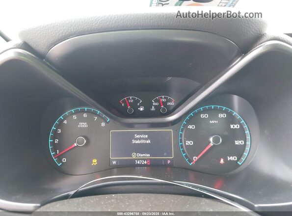 1GCGSCEN0K1206804 2019 CHEVROLET COLORADO Gray Widok tylnych siedzeń