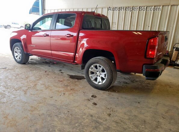 1GCGSCEN0M1263667 2021 CHEVROLET COLORADO Red უკანა მარცხენა