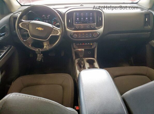 1GCGSCEN0M1263667 2021 CHEVROLET COLORADO Red წინა პანელის ხედი