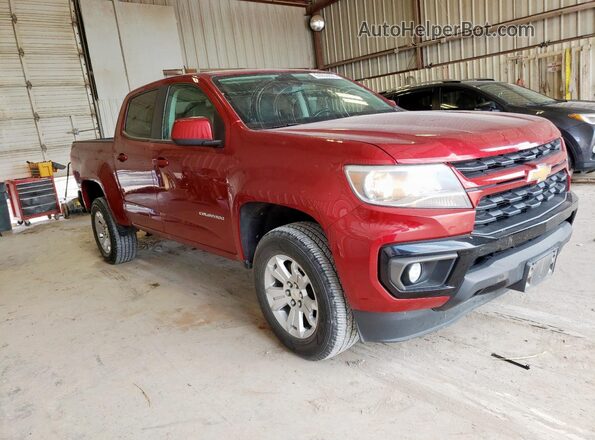 1GCGSCEN0M1263667 2021 CHEVROLET COLORADO Red წინა მარჯვენა