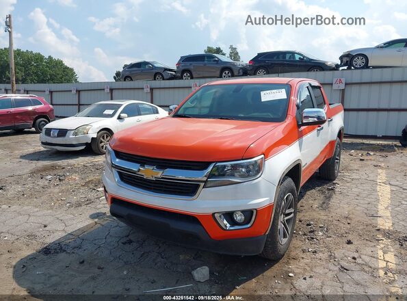 1GCGSCEN4L1143997 2020 CHEVROLET COLORADO Orange Front left
