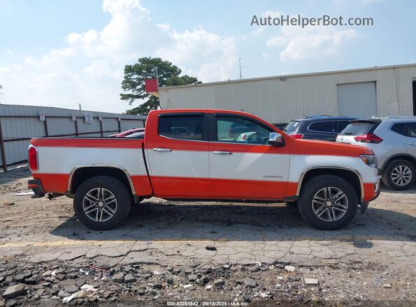 1GCGSCEN4L1143997 2020 CHEVROLET COLORADO Orange Rear interior view
