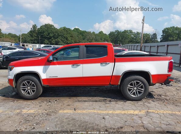 1GCGSCEN4L1143997 2020 CHEVROLET COLORADO Orange 360 interior view