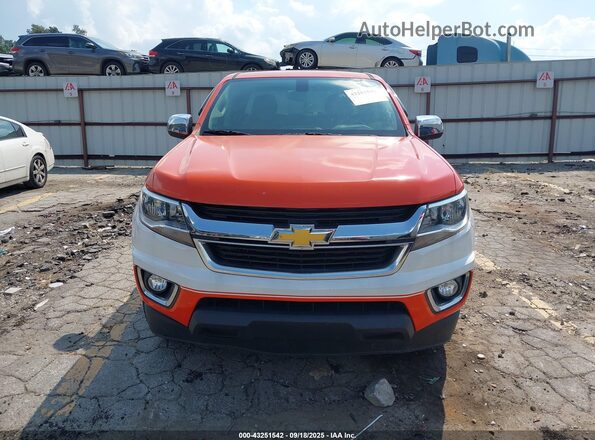 1GCGSCEN4L1143997 2020 CHEVROLET COLORADO Orange Instrument cluster view