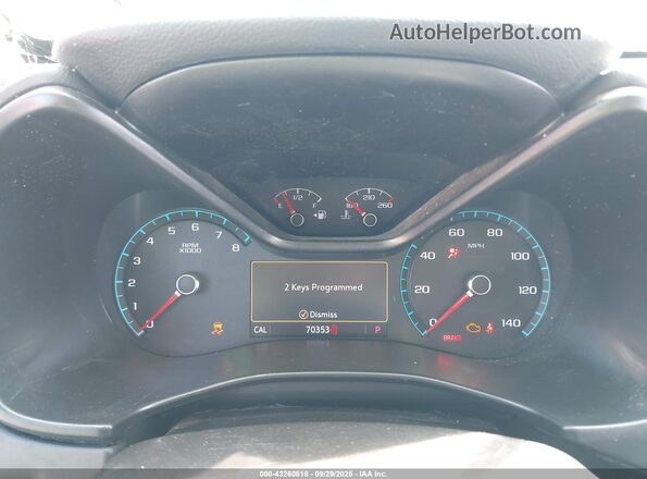 1GCGSCEN5L1244644 2020 CHEVROLET COLORADO White Вид задніх сидінь