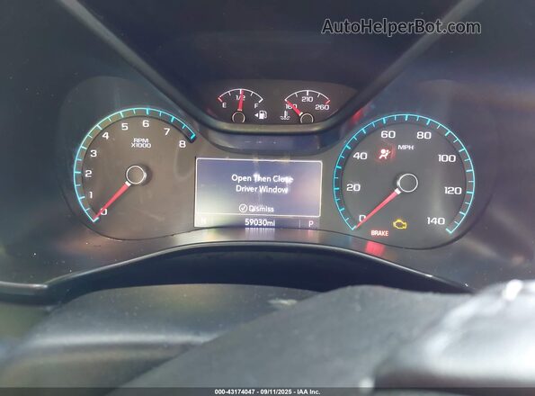 1GCGSCEN6M1224002 2021 CHEVROLET COLORADO White Vista de los asientos traseros