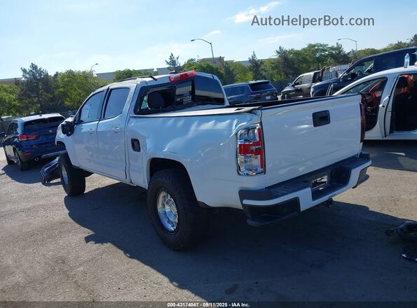1GCGSCEN6M1224002 2021 CHEVROLET COLORADO White Trasero izquierdo