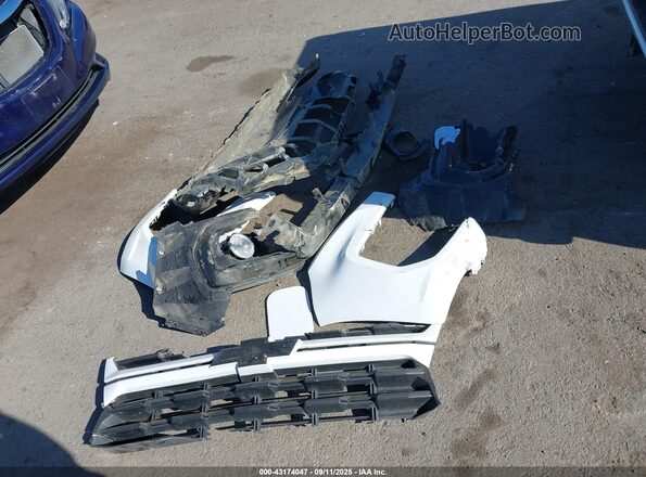 1GCGSCEN6M1224002 2021 CHEVROLET COLORADO White Vista del cuadro de instrumentos