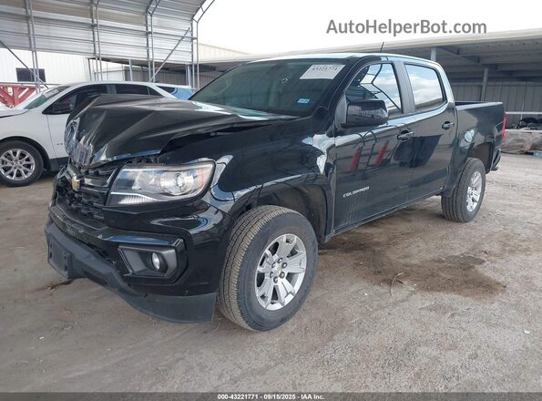1GCGSCEN6M1283910 2021 CHEVROLET COLORADO Black Przód lewy