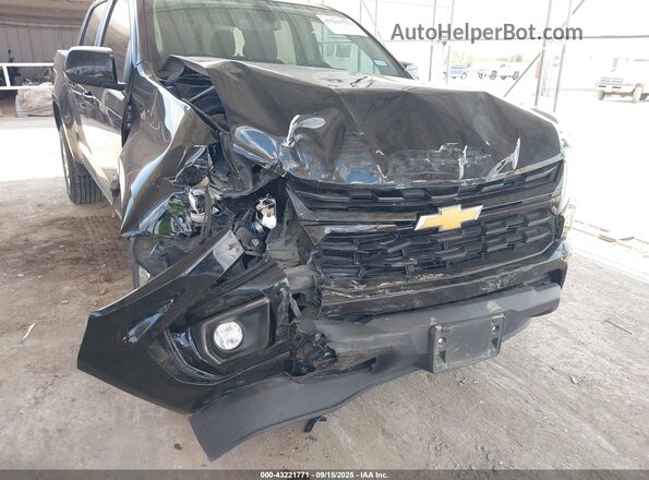 1GCGSCEN6M1283910 2021 CHEVROLET COLORADO Black Widok z przodu