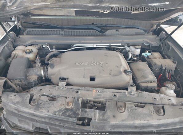 1GCGSCEN6M1283910 2021 CHEVROLET COLORADO Black Widok z tyłu