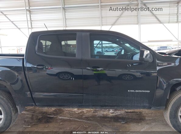 1GCGSCEN6M1283910 2021 CHEVROLET COLORADO Black Widok wnętrza z tyłu