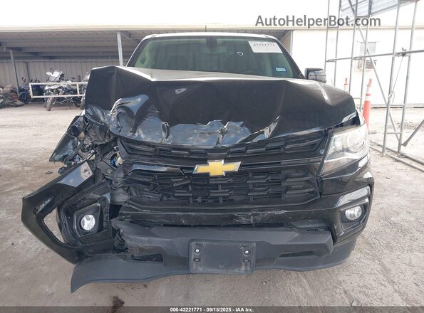 1GCGSCEN6M1283910 2021 CHEVROLET COLORADO Black Widok zestawu wskaźników