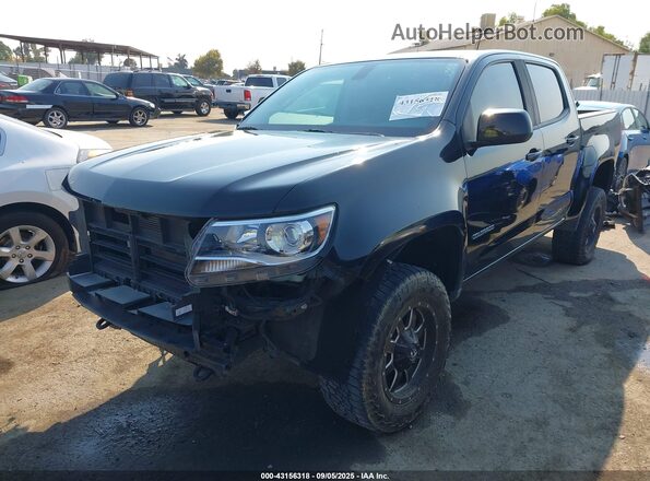1GCGSDEN0L1101459 2020 CHEVROLET COLORADO Black Առջևի ձախ երեք քառորդ տեսարան