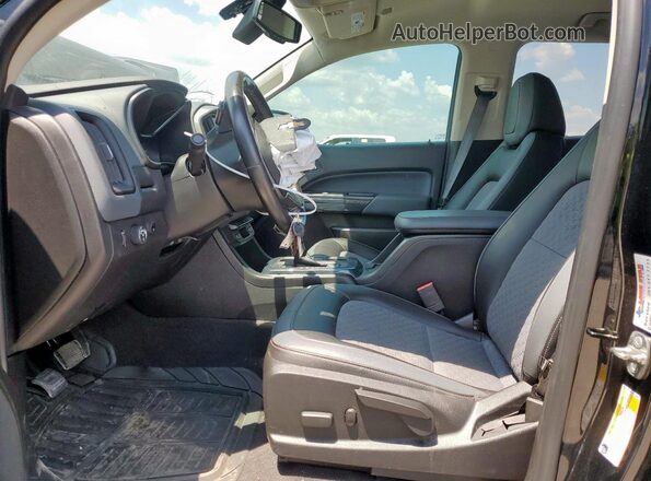 1GCGSDEN6L1139309 2020 CHEVROLET COLORADO Black Widok wnętrza z przodu