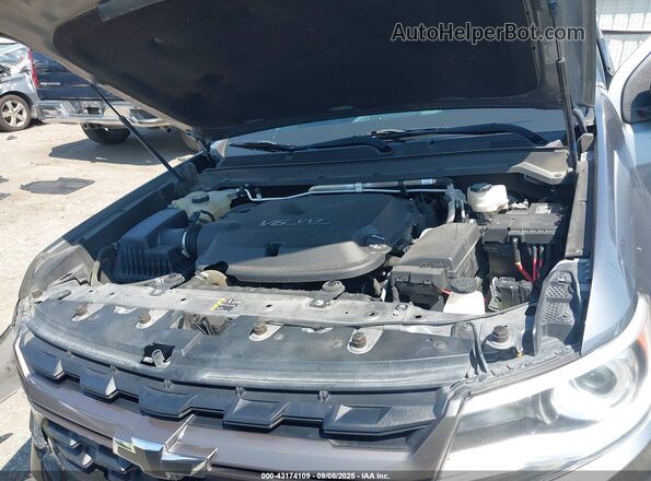 1GCGSDEN7M1221860 2021 CHEVROLET COLORADO Gray უკანა ხედი