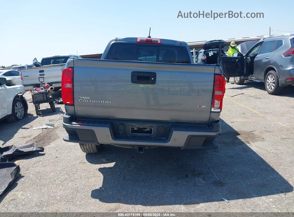 1GCGSDEN7M1221860 2021 CHEVROLET COLORADO Gray 