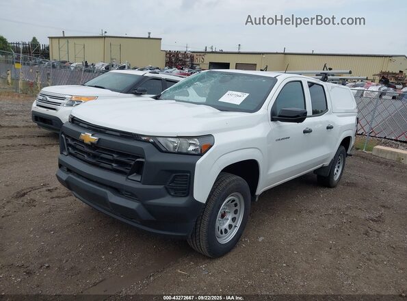 1GCGTBEC4R1104857 2024 CHEVROLET COLORADO White Vista tres cuartos delantera izquierda