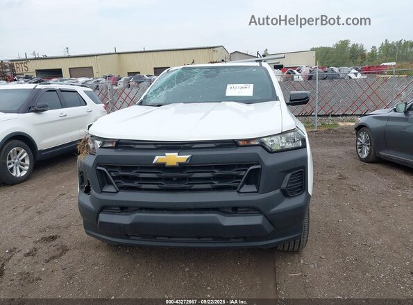 1GCGTBEC4R1104857 2024 CHEVROLET COLORADO White Vista del cuadro de instrumentos