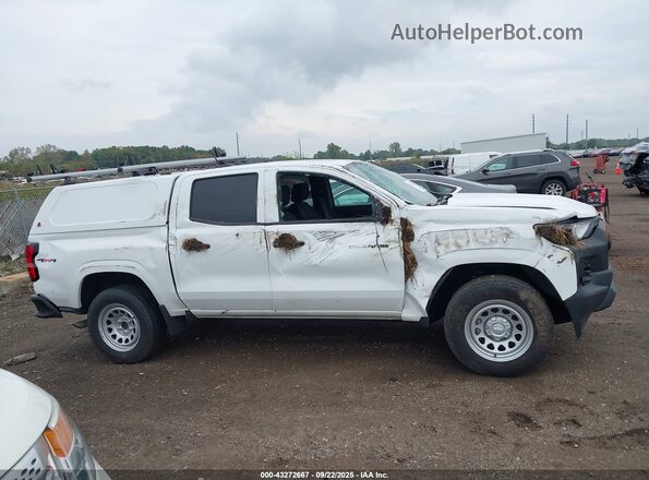 1GCGTBEC4R1104857 2024 CHEVROLET COLORADO White Vista interior trasera