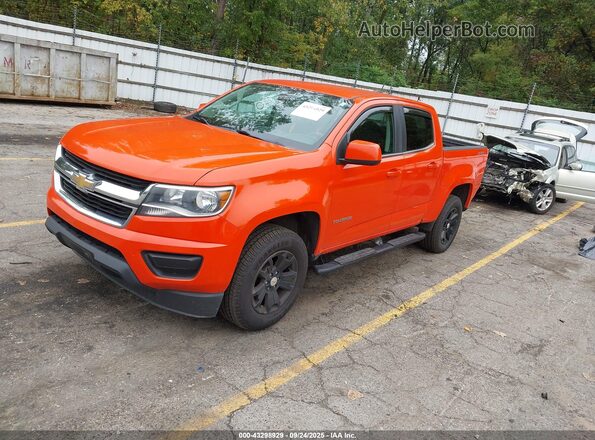 1GCGTCEN1K1233944 2019 CHEVROLET COLORADO Orange Vista tres cuartos delantera izquierda