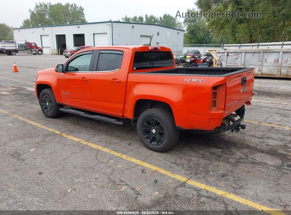 1GCGTCEN1K1233944 2019 CHEVROLET COLORADO Orange Trasero izquierdo