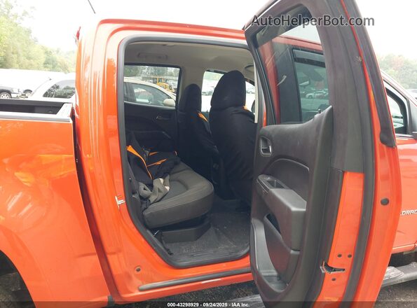 1GCGTCEN1K1233944 2019 CHEVROLET COLORADO Orange Vista de la etiqueta del VIN