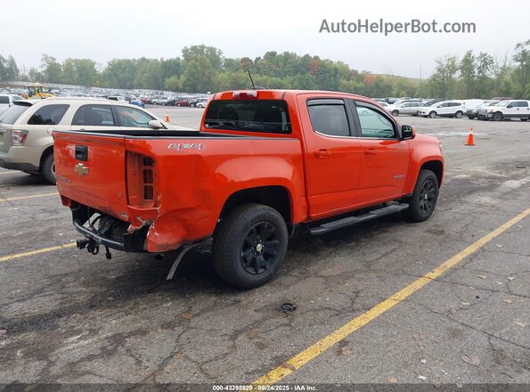 1GCGTCEN1K1233944 2019 CHEVROLET COLORADO Orange Trasero derecho