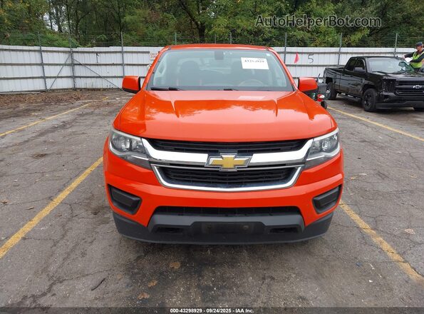 1GCGTCEN1K1233944 2019 CHEVROLET COLORADO Orange Vista del cuadro de instrumentos