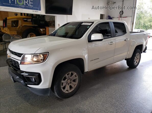1GCGTCEN4M1296376 2021 CHEVROLET COLORADO White 