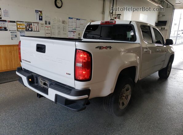1GCGTCEN4M1296376 2021 CHEVROLET COLORADO White 