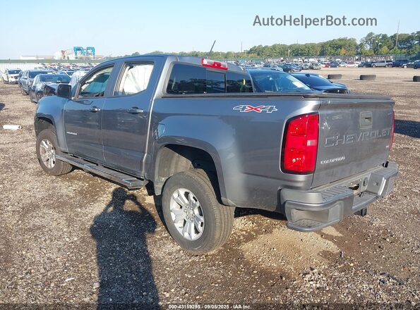 1GCGTCEN6M1109588 2021 CHEVROLET COLORADO Gray Rear left