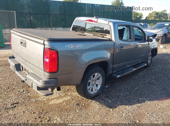 1GCGTCEN6M1109588 2021 CHEVROLET COLORADO Gray Rear right