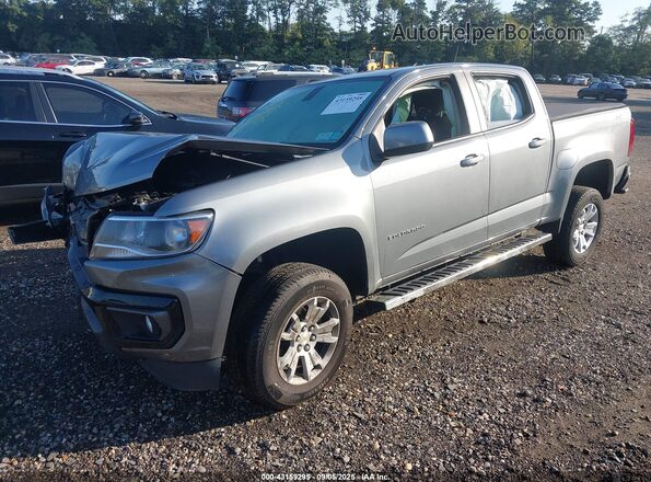 1GCGTCEN6M1109588 2021 CHEVROLET COLORADO Gray Front left